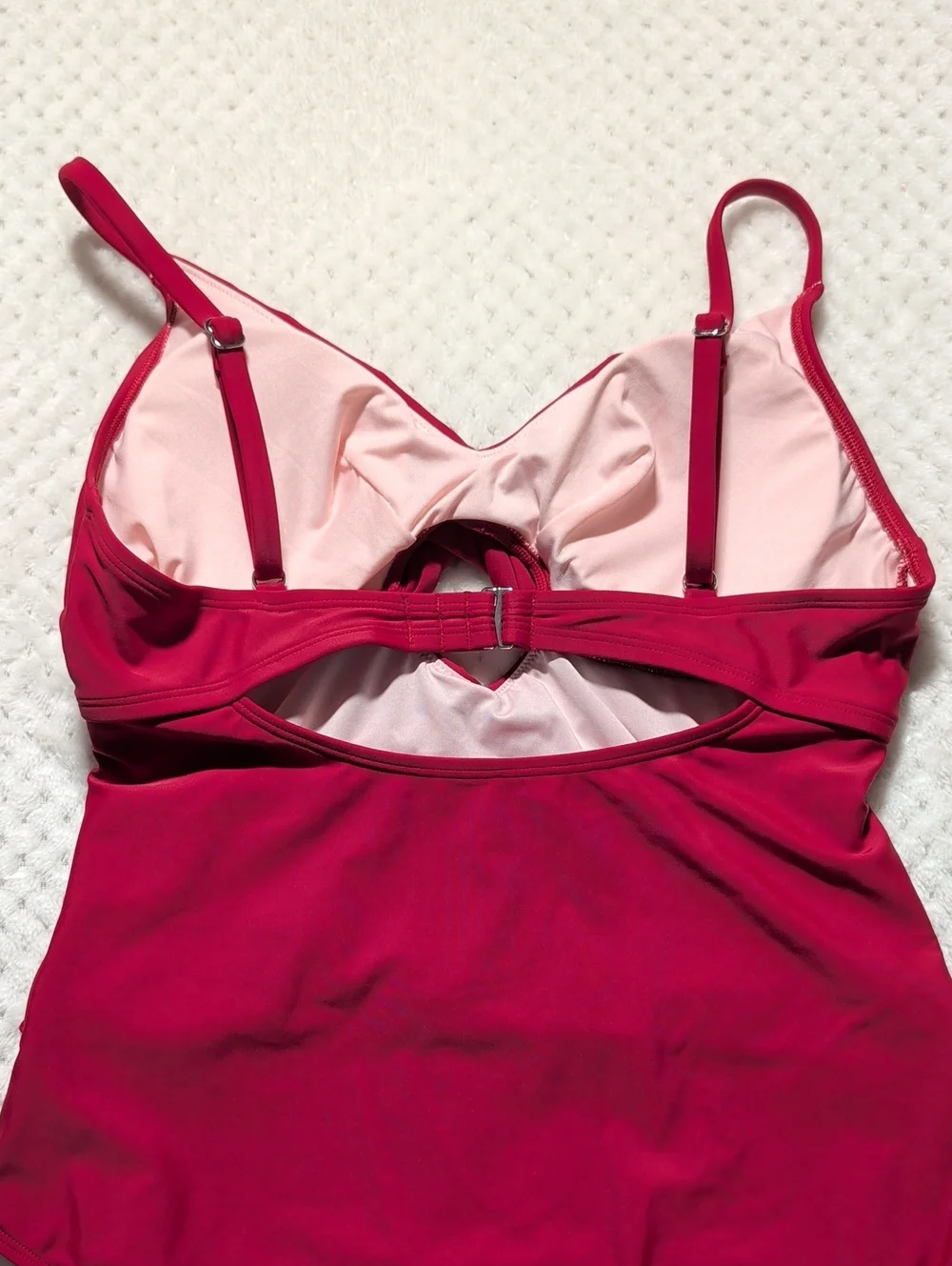 Cupshe Ruching Cutout One Piece Swimsuit